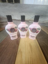 3PK Tan ASZ U Luau Black 200x Bronzer Glow Serum Tanning Lotion 7.5