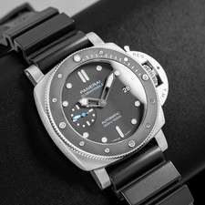 Panerai Submersible Men's Black Watch - PAM00683 4