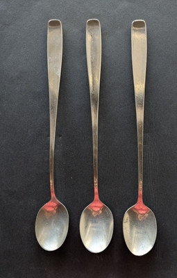 Vintage Lot of 3  Silver WMF 90 Ice Cream Spoons from Cafe Luitpold Vienna