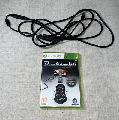Rocksmith Xbox 360 Gitarrenspiel mit original/offiziellem Ubisoft Real Tone Kabel