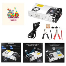 Adjustable Power Supply with LED Display - AC110V/220V to DC 0-12V Converter ...