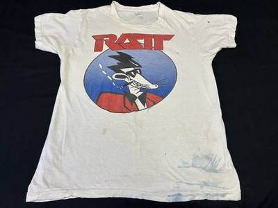 True Vintage RATT Concert T-Shirt 1987 Dancing Undercover Tour