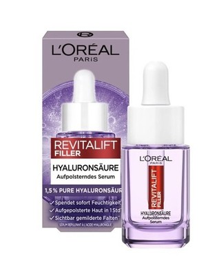 L Oréal Loreal Paris Revitalift Filler 1.5% Pure Hyaluronsäure Serum, 15ml, Neu