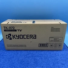 New Genuine Kyocera TK-1172 Black Toner Cartridge