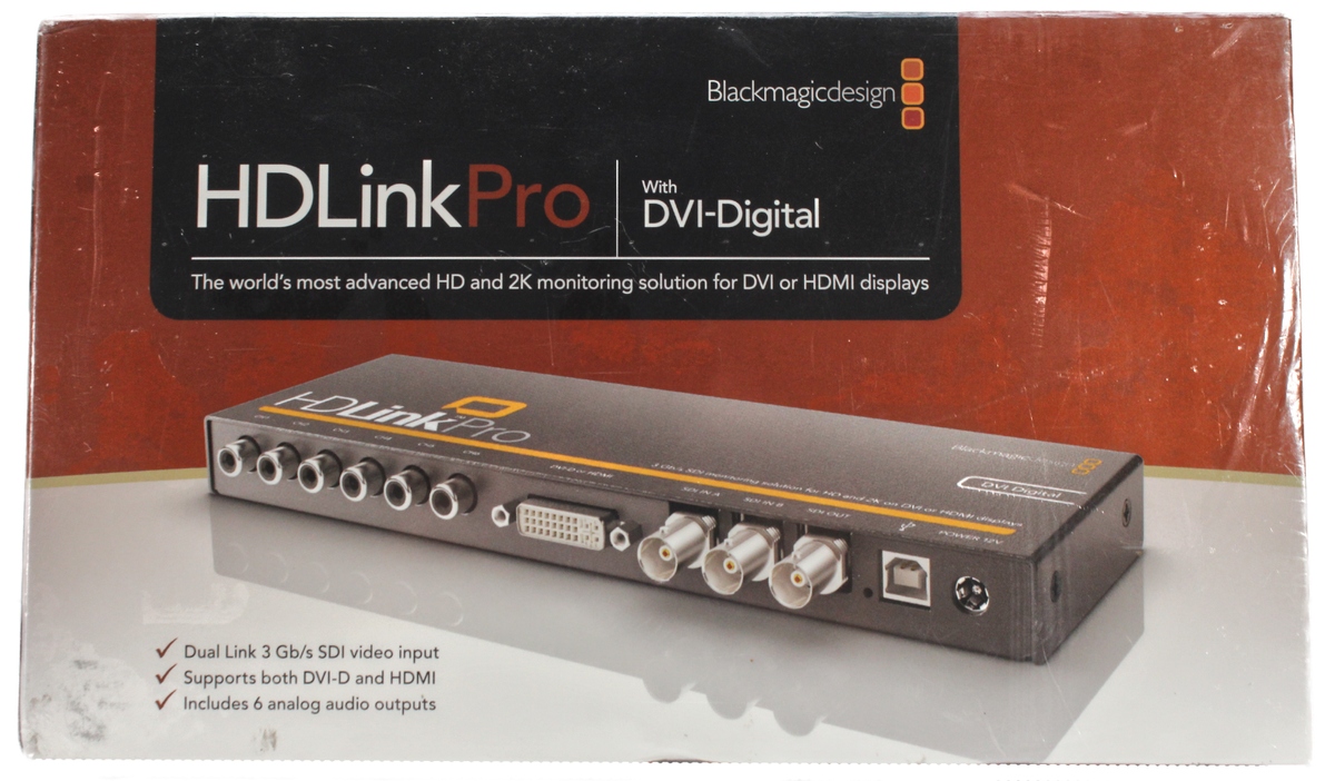 その他 Blackmagic Design HDLinkPro Blackmagic Design HDLink Pro Broadcast Converter with DVI Digital