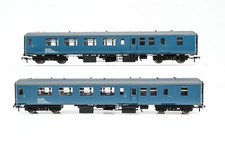 Bachmann OO Gauge 39-002 BR Blue Mk2A BFK HST Barrier Vehicles Twin Pack No.ADB9