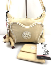 Borsa a tracolla Kipling 'Olya Mini' e borsa 'Cece' - beige cristallo - immacolata