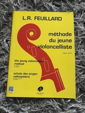 Methode Du Jeune Violoncelliste Louis R. Feuillard Cello Book [So