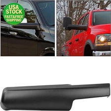 Passenger Tow Mirror Cover Front Arm Cap for Dodge RAM 1500 2500 3500 2014-2019