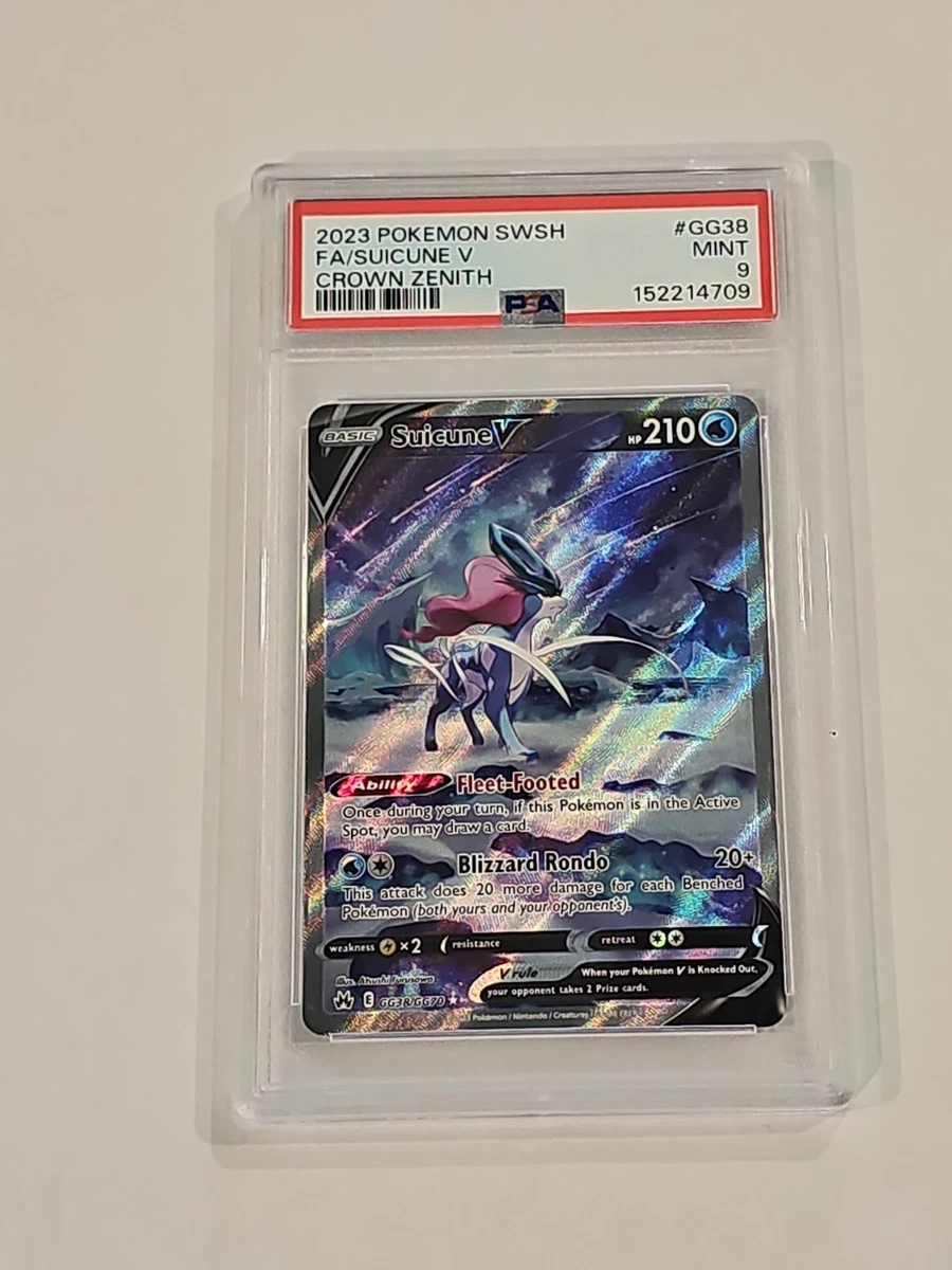Suicune V GG38/GG70 Crown Zenith: Galarian Gallery for sale | eBay