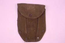 U.S. Military Issued WWII Canvas Green Entrenching Tool Pouch Shovel Pouch M1943