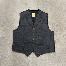 Wah Maker Frontier Men s Shawl Collar Vest Size Large