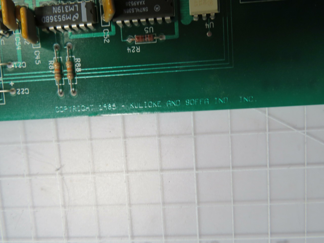 KULICKE & SOFFA 6100-4135-001-01 06100-4135-000-61 CIRCUIT BOARD T172861
