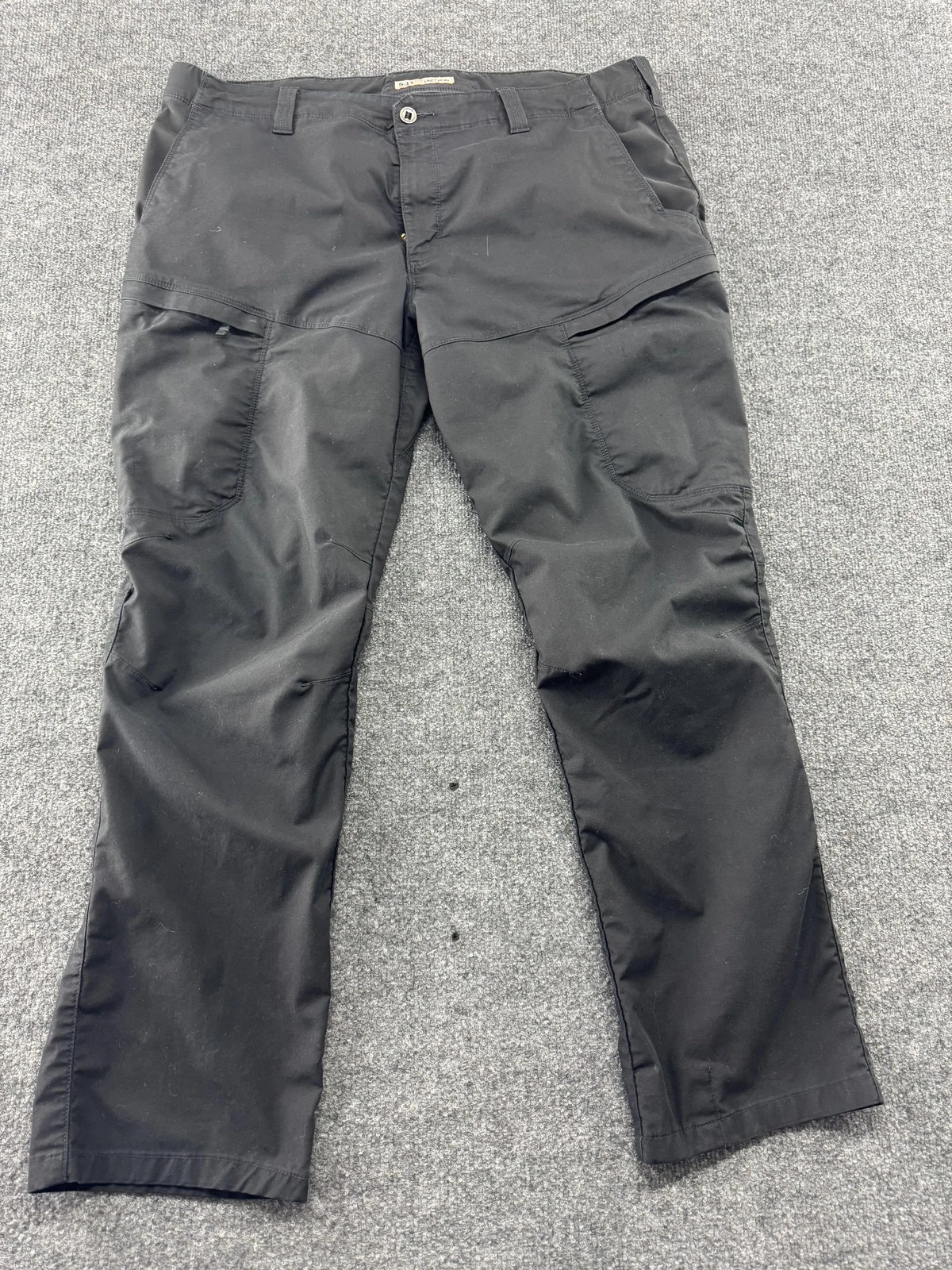 5.11 Tactical Pants Mens 44x33 Black Cargo Workwear Utility Straight Leg