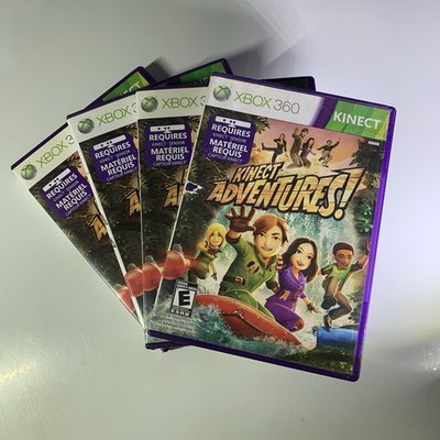 Lot of 4 Kinect Adventures (Xbox 360, 2010) CIB Tested