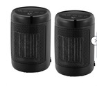 OmniHeat Digital Ceramic Personal Heater, 2 Pack