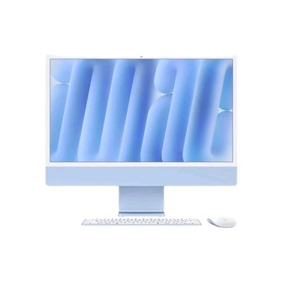 Apple iMac 24''  M4 chip 10 Core CPU/GPU 16GB RAM 256GB SSD Blue MWV13LL/A