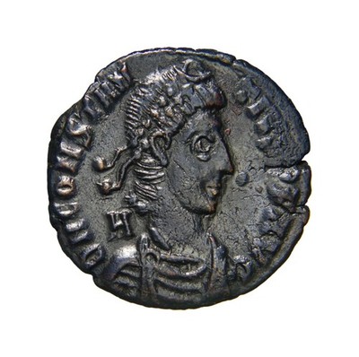 RARE AND NICE Constantius Gallus (cousin of Constantius II), as Caesar, Æ Nummus