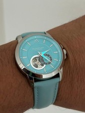 POMPEAK 40M GENTLEMEN'S SKY BLUE AUTOMATIC WATCH