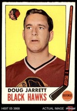 1969 Topps #67 Doug Jarrett Blackhawks 5 - EX