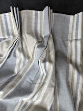 Superb Quality, Heavy Cotton, Lined Curtain Pair.  52” Width Finished X 58”