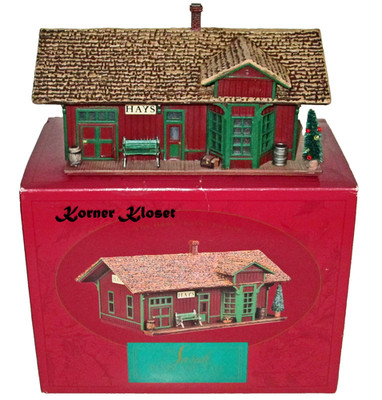 Hallmark Sarah Plain & Tall Collection Hays Train Station 1994 - NIB