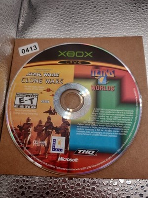 Star Wars: The Clone Wars/Tetris Worlds (XBOX) DISC ONLY - NO TRACKING 