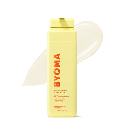 BYOMA Brightening Body Wash (400ml) behandelt stumpf und 400 ml (1er Pack) 