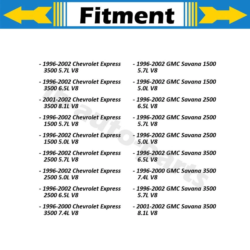 Kit de resistencia de motor soplador HVAC para Chevrolet Express 1500 1996 1997 1998 1999 Foto 4 de 4