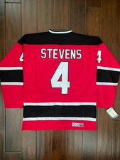 Vintage Scott Stevens New Jersey Devils Red "1992-2007 Throwback" Jersey men's