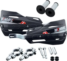 Hand Guards with Grips - Universal Motorcycle Handguards for Pit Bikes ATV Motoc