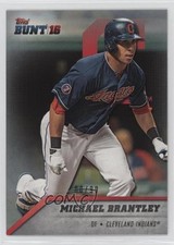 2016 Topps Bunt Platinum 80/99 Michael Brantley #80 0q1p