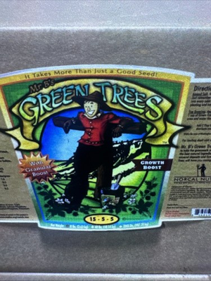 #ad Mr. B#x27;s Green Trees Organic 2Pack Set Of 2 15 5 5 All Purpose Fertilizer 7 4 4 $40.00