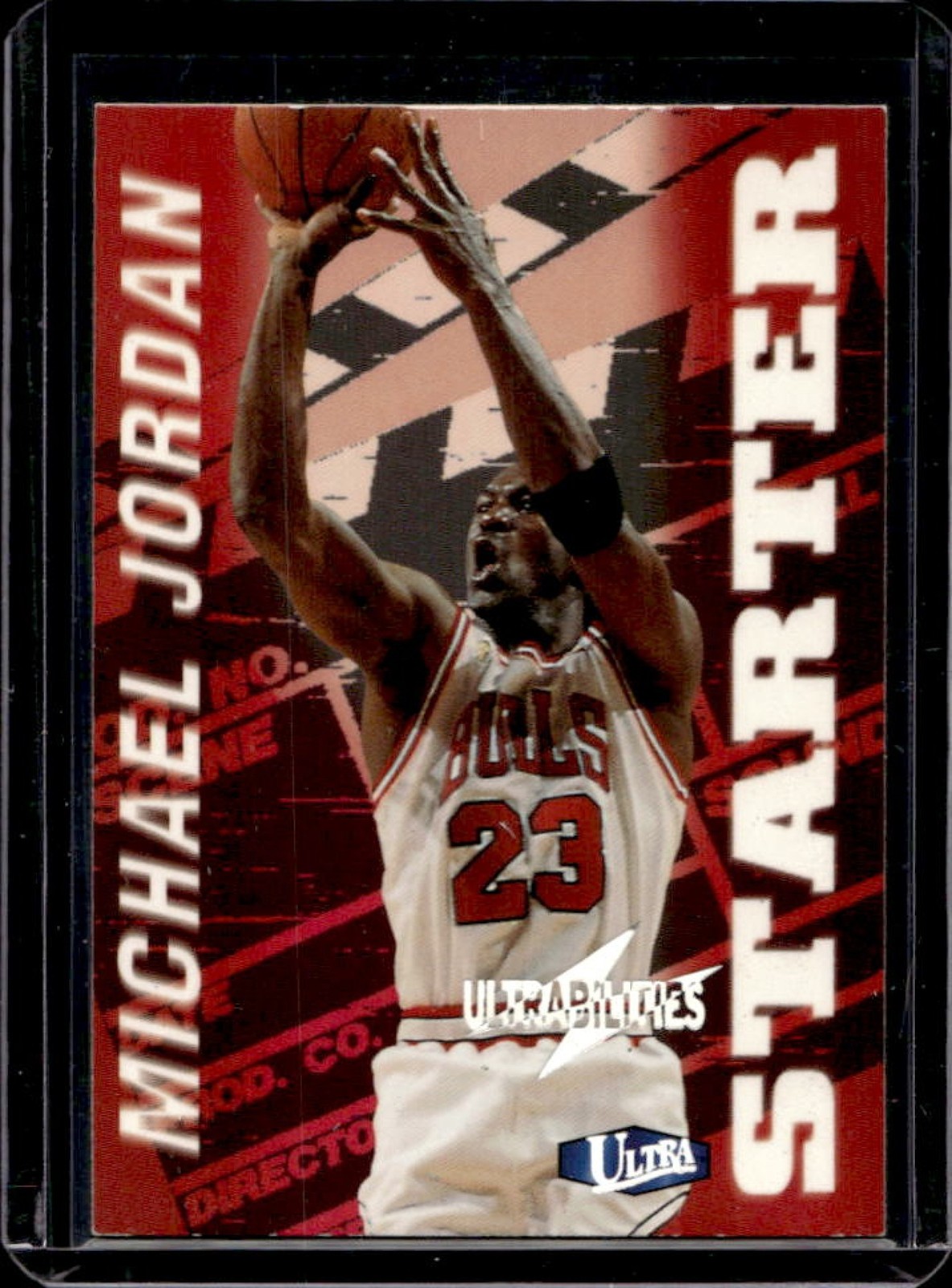 1997-98 Fleer Ultra Michael Jordan Ultrabilities Starter #1 S Bulls