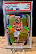 2017 PATRICK MAHOMES II PANINI PRIZM #269 MINT 9