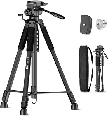 Adjustable 67.72-Inch Lightweight Laser Level Tripod with 3-Way Swivel