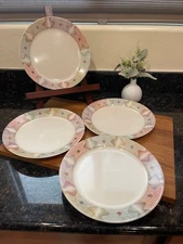 4 Corelle Mirage Dinner Plates