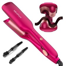 Hair Waver Iron Wand Hair Crimper Hair Waver Barrel Curling Iron 1 Inch PTC Heat