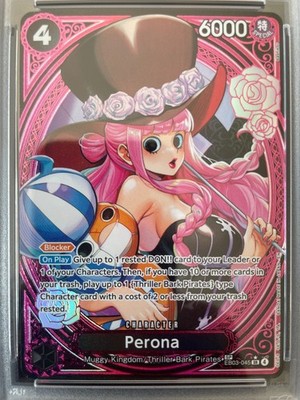Perona - One Piece TCG Heroines EB03-045 SP English Special