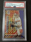 2021 Mosaic Patrick Mahomes Straight Fire Blue  17/99 PSA 10 Gem Mint LOW POP