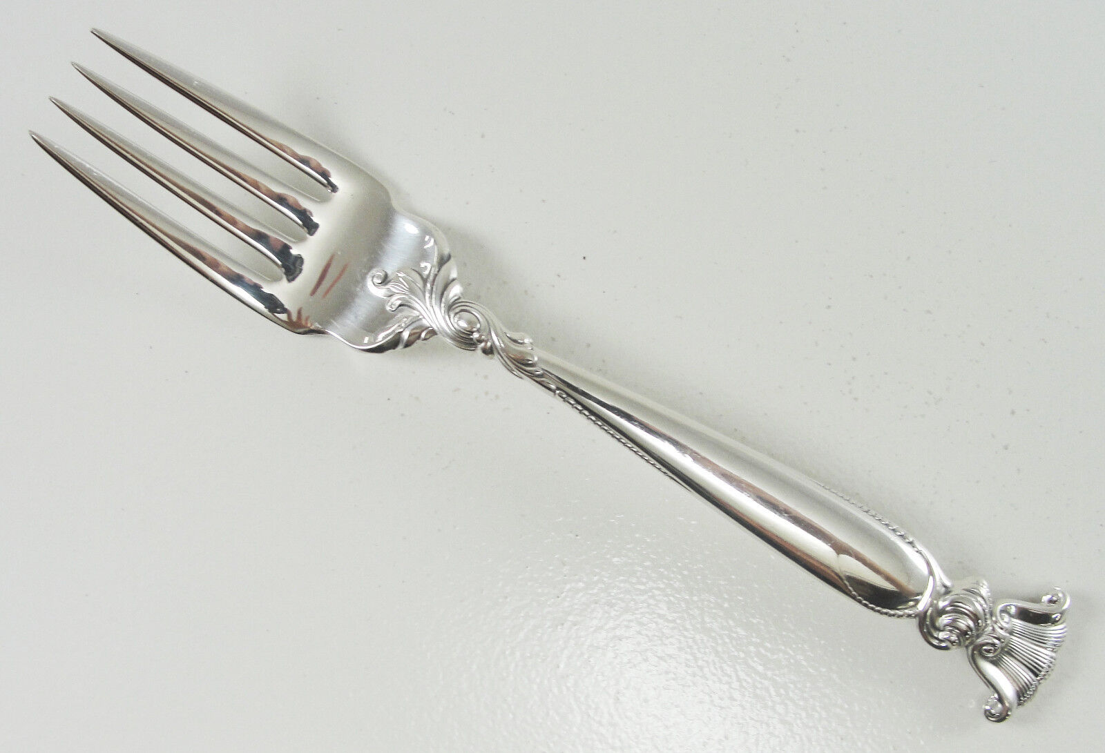 Wallace Sterling Silver Individual Salad Fork Romance of the Sea 1950 Pattern 