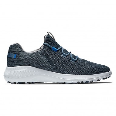 FootJoy Flex Coastal Spikeless Golf Shoes - Heather Blue-UK 7,Shoe Width=Medium - Picture 1 of 1