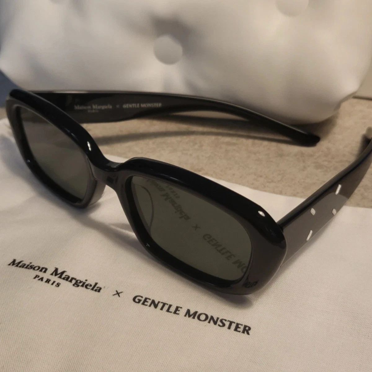 Gentle Monster x Maison Margiela MM207 Black Gray / 100% Authentic