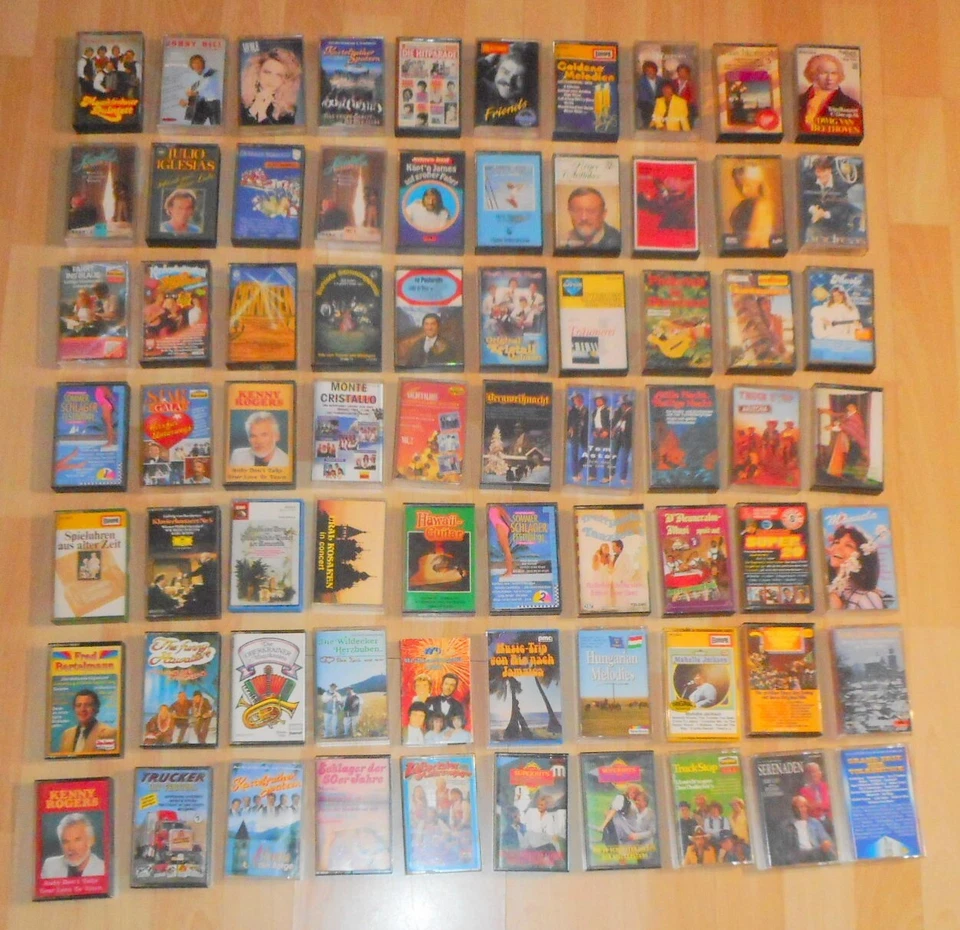 70 x mc musik kauf kassetten konvolut gemischt music sammlung lot alt gebraucht - Bild 3 von 4