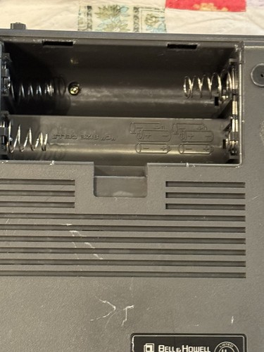 Vintage Bell & Howell Model 3181A Cassette Player/Recorder Made in Japan Works - Picture 10 of 11