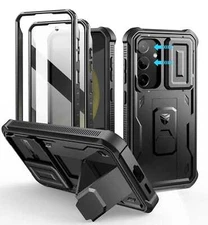 Dexnor Full Body Case for Samsung Galaxy S24 Heavy Duty Shockproof Rugged Cover
