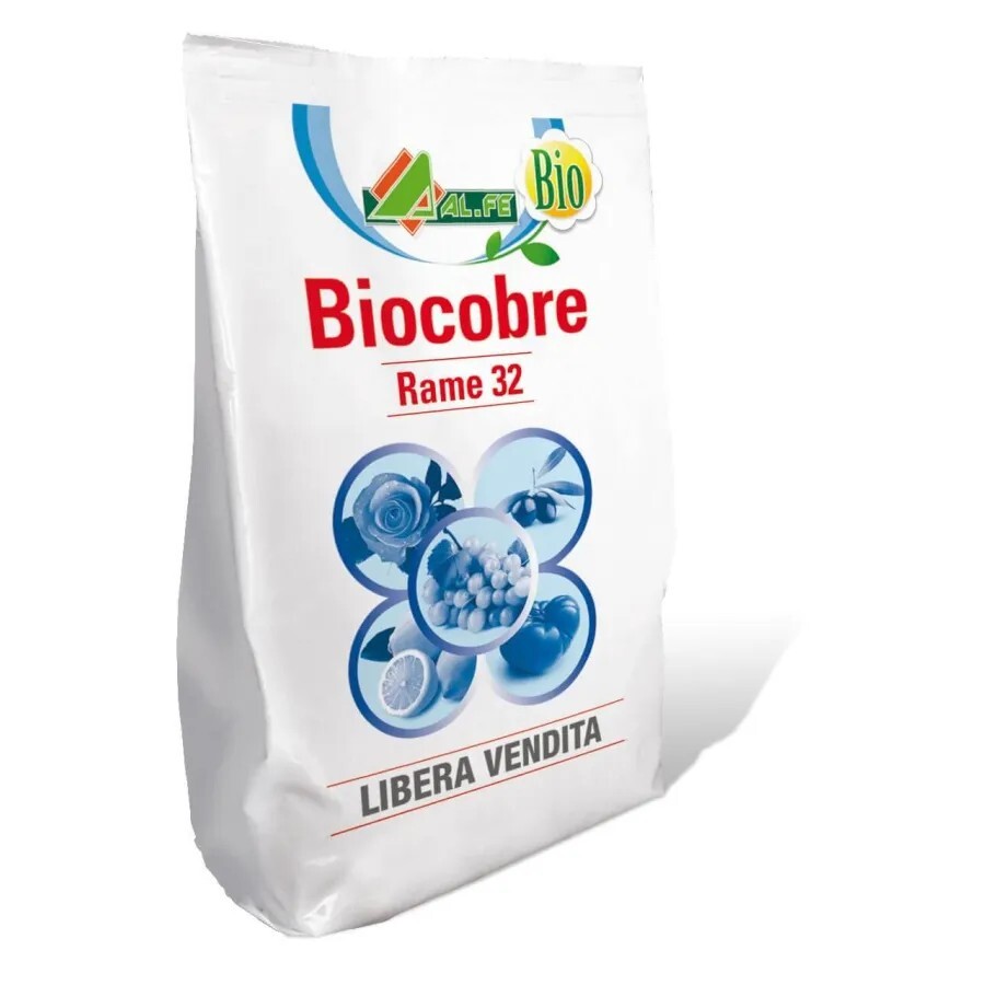 Fungicida BIO Ossicloruro di Rame in polvere bagnabile (verderame) kg.1 AL.FE