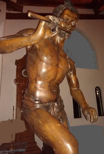 Bronzo "Il Giocatore" (71,5 pollici) - Foto 7 di 14