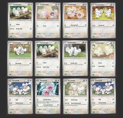 Tandemaus Maushold Pokemon Card Collection Set of 12 Deck Building NM Colorless | eBay Tandemaus Maushold Pokemon Card Collection Set of 12 Deck Building NM Colorless | eBay