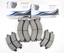Asianautos Ceramic Front and Rear Brake Pads For GMC Savana 2500 2003-2020